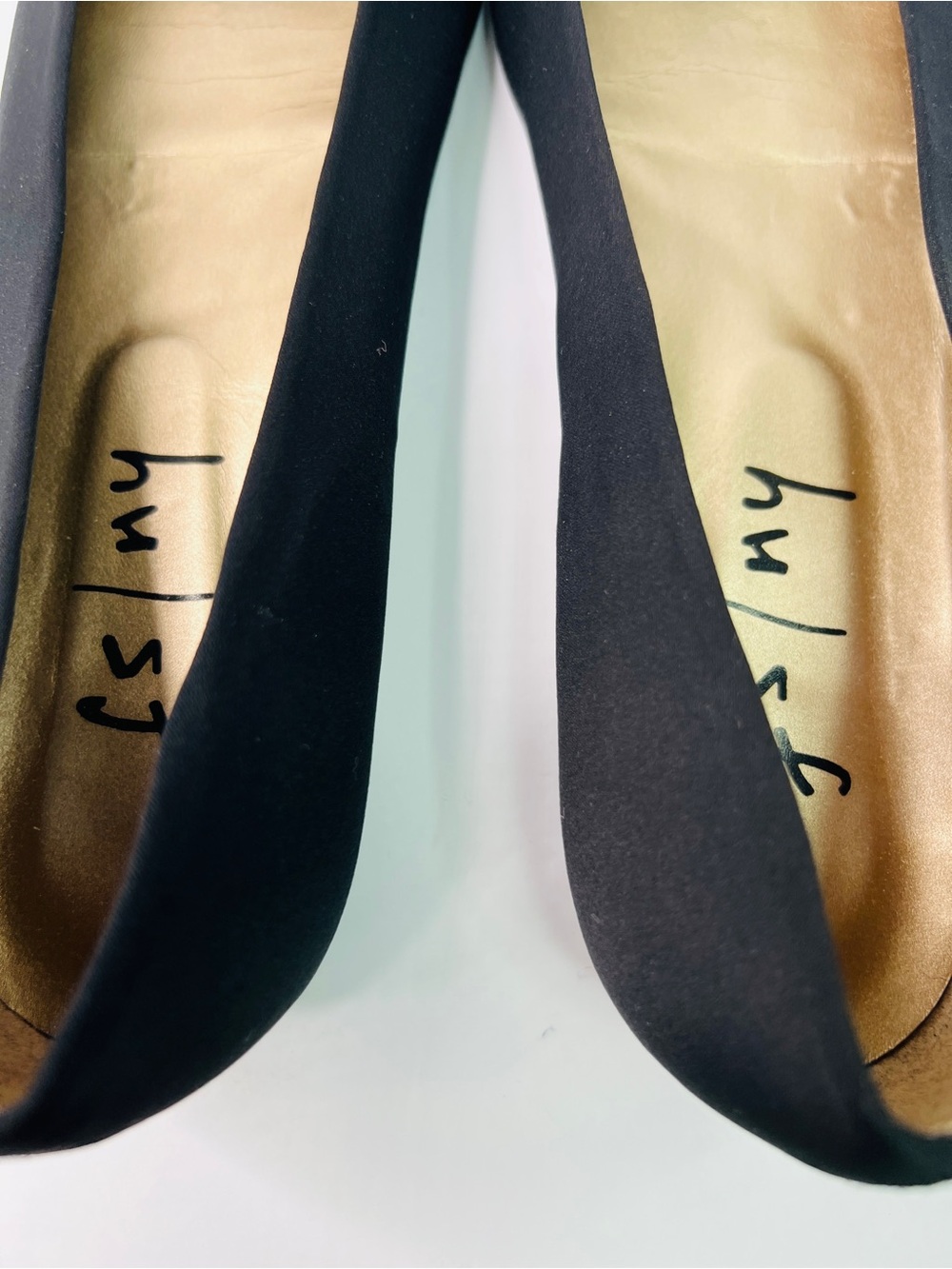French Sole FS/NY Size 11 B Black Suede Feel 1/2” Heel Slip On Shoe - Picture 6 of 8